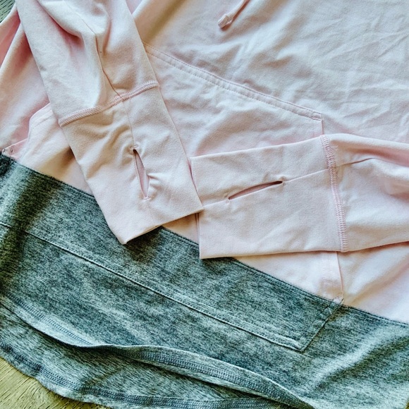 Tek Gear Light Pink & Gray Hoodie Medium - Picture 7 of 9